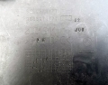 Citroen C5 III Stostangenhalter vorne oben schwarz 9686979777